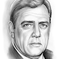 Raymond Burr Drawing by Greg Joens Raymond Burr Drawing by Greg Joens