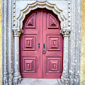 Red Medieval Door Photograph by David Letts Red Medieval Door Photograph by David Letts