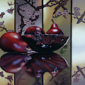 Red Pears in the Sunset by Dianna Ponting Red Pears in the Sunset by Dianna Ponting