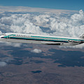 Republic Airlines Classic Livery DC-9-51 Mixed Media by Erik Simonsen Republic Airlines Classic Livery DC-9-51 Mixed Media by Erik Simonsen