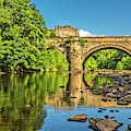 Richmond Castle and the River Swale by David Ross