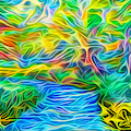 River Of Light Digital Art by Joel Bruce Wallach