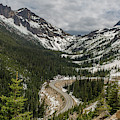 Road between the mountain, North Casacades National Park,Washington Photograph by Julieta Belmont Road between the mountain, North Casacades National Park,Washington Photograph by Julieta Belmont