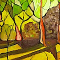 Robyn's Woods Painting by Barbara O'Toole Robyn's Woods Painting by Barbara O'Toole