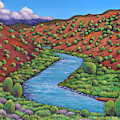 Rolling Rio Grande Painting by Johnathan Harris Rolling Rio Grande Painting by Johnathan Harris