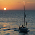 Sailboat Heading Home at Sunset Cadiz Spain Photograph by Pablo Avanzini Sailboat Heading Home at Sunset Cadiz Spain Photograph by Pablo Avanzini