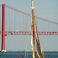 Sailing on the Tagus Photograph by Pablo Lopez Sailing on the Tagus Photograph by Pablo Lopez