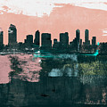San Diego Abstract Skyline I by Naxart Studio San Diego Abstract Skyline I by Naxart Studio