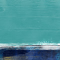 Sea Glass Sky Abstract Study by Naxart Studio Sea Glass Sky Abstract Study by Naxart Studio