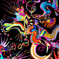 Secret Fairy Moon by Priscilla Batzell Expressionist Art Studio Gallery Secret Fairy Moon by Priscilla Batzell Expressionist Art Studio Gallery