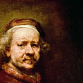 Self Portrait In At The Age Of 63, 1669, Detail by Rembrandt Harmensz Van Rijn Self Portrait In At The Age Of 63, 1669, Detail by Rembrandt Harmensz Van Rijn