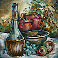 Settled Painting by Michael Lang Settled Painting by Michael Lang