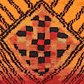 Shaman Tribal Badge Digital Art by Vagabond Folk Art - Virginia Vivier Shaman Tribal Badge Digital Art by Vagabond Folk Art - Virginia Vivier