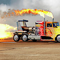 Shockwave Jet Truck - NHRA - Peterbilt Drag Racing Photograph by Jason Politte Shockwave Jet Truck - NHRA - Peterbilt Drag Racing Photograph by Jason Politte