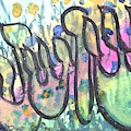 Shoshana Nf1-120 Painting by Hebrewletters Sl Shoshana Nf1-120 Painting by Hebrewletters Sl