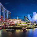 Singapore - Marina Bay Panorama Photograph by Jean Claude Castor