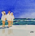 Sisters Painting by Ann Frederick Sisters Painting by Ann Frederick