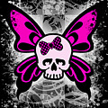 Skull Butterfly Graphic Digital Art by Roseanne Jones Skull Butterfly Graphic Digital Art by Roseanne Jones
