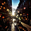 Soap bubbles in Pink Street Photograph by Micah Offman Soap bubbles in Pink Street Photograph by Micah Offman