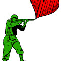 Soldier of Love Digital Art by Piotr Dulski Soldier of Love Digital Art by Piotr Dulski