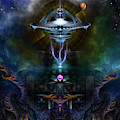 Space Station Ansarious Digital Art by Rolando Burbon Space Station Ansarious Digital Art by Rolando Burbon