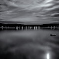 Spofford Lake Moon Photograph by Tom Singleton Spofford Lake Moon Photograph by Tom Singleton