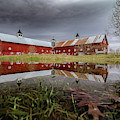Spring Barn Reflection Photograph by Tim Kirchoff Spring Barn Reflection Photograph by Tim Kirchoff