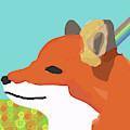 Spring Fox by Caroline Elgin