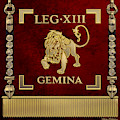 Standard of the 13th Legion Geminia - Vexillum of 13th Twin Legion Digital Art by Serge Averbukh Standard of the 13th Legion Geminia - Vexillum of 13th Twin Legion Digital Art by Serge Averbukh