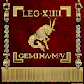 Standard of the 14th Legion Gemina - Vexillum of The Twinned Fourteenth Legion Gemina Martia Victrix Digital Art by Serge Averbukh Standard of the 14th Legion Gemina - Vexillum of The Twinned Fourteenth Legion Gemina Martia Victrix Digital Art by Serge Averbukh