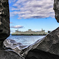 Statues looking at Edmonds Ferry Photograph by Anamar Pictures Statues looking at Edmonds Ferry Photograph by Anamar Pictures