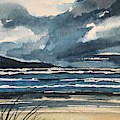 Stormy Beach Carmel. Painting by Luisa Millicent Stormy Beach Carmel. Painting by Luisa Millicent
