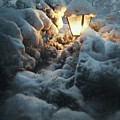 Streetlamp in the Snow Photograph by Scott Norris Streetlamp in the Snow Photograph by Scott Norris