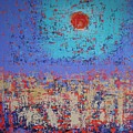 Summertide original painting Painting by Sol Luckman Summertide original painting Painting by Sol Luckman