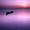 Sun Sets On A Sunken Boat by Trinidad Dreamscape Sun Sets On A Sunken Boat by Trinidad Dreamscape