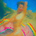 Sunny Bright Abstract Digital Art by Cathy Anderson Sunny Bright Abstract Digital Art by Cathy Anderson