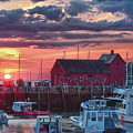 Sunrise on Rockport Harbor Photograph by Jeff Folger Sunrise on Rockport Harbor Photograph by Jeff Folger