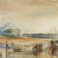 Sunset And Moonrise by Joseph Mallord William Turner Sunset And Moonrise by Joseph Mallord William Turner