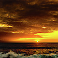 Sunset and Surf Photograph by John Bauer Sunset and Surf Photograph by John Bauer