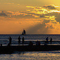 Sunset on a Perfect Day Photograph by Briand Sanderson Sunset on a Perfect Day Photograph by Briand Sanderson