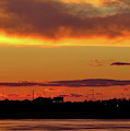 Sunset on the Delaware No. Three Photograph by Linda Stern Sunset on the Delaware No. Three Photograph by Linda Stern