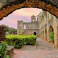 Sunset over Mission San Jose - San Antonio Texas - Catholic Mission Photograph by Jason Politte Sunset over Mission San Jose - San Antonio Texas - Catholic Mission Photograph by Jason Politte