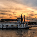 Sunset over the Lady Photograph by Rod Best Sunset over the Lady Photograph by Rod Best
