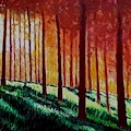 Sunset Trees by Stan Hamilton Sunset Trees by Stan Hamilton