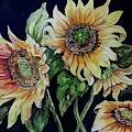 Sunshine Flowers by Genie Morgan