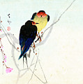Swallow Painting by Koson Swallow Painting by Koson