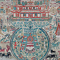 Symbolic Offerings by Unknown Tibetan Artist
