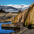 Travertine hot spring Photograph by John T Humphrey Travertine hot spring Photograph by John T Humphrey