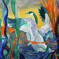 Take Off Painting by Kathy Braud Take Off Painting by Kathy Braud