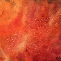 Tangerine Nebula Cloud Painting by Esperanza Creeger Tangerine Nebula Cloud Painting by Esperanza Creeger